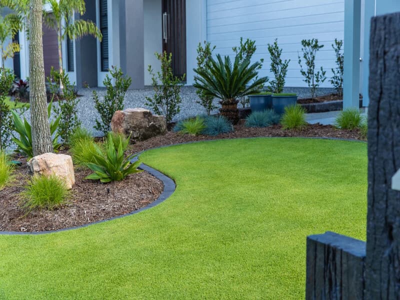 Premium turf installation creating beautiful lawn in Sydney